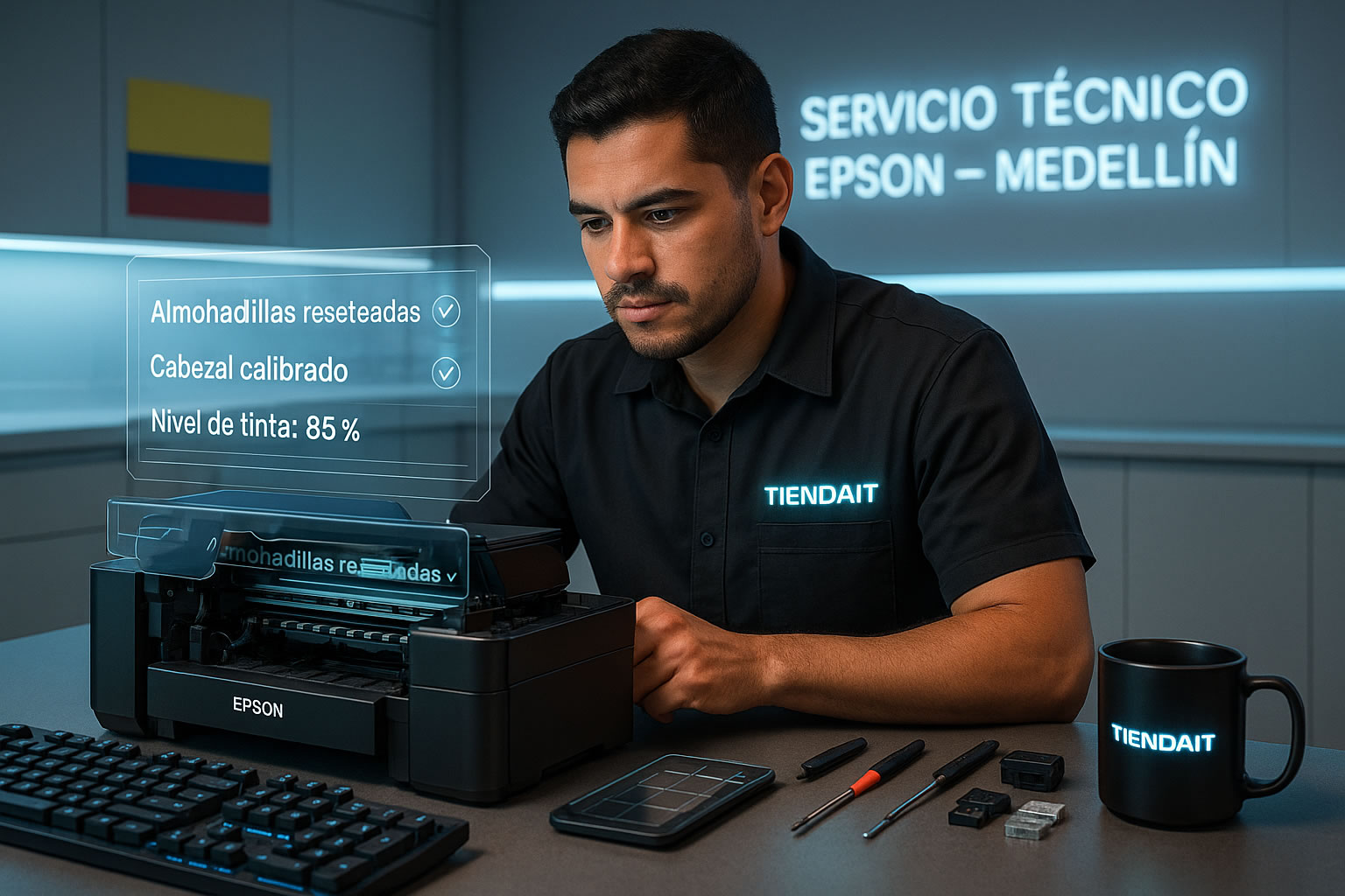 Servicio Tecnico Impresoras Epson Colombia