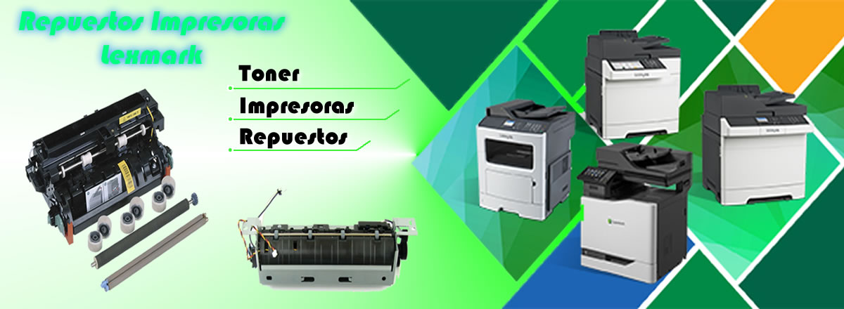 partes y Repuestos impresoras lexmark